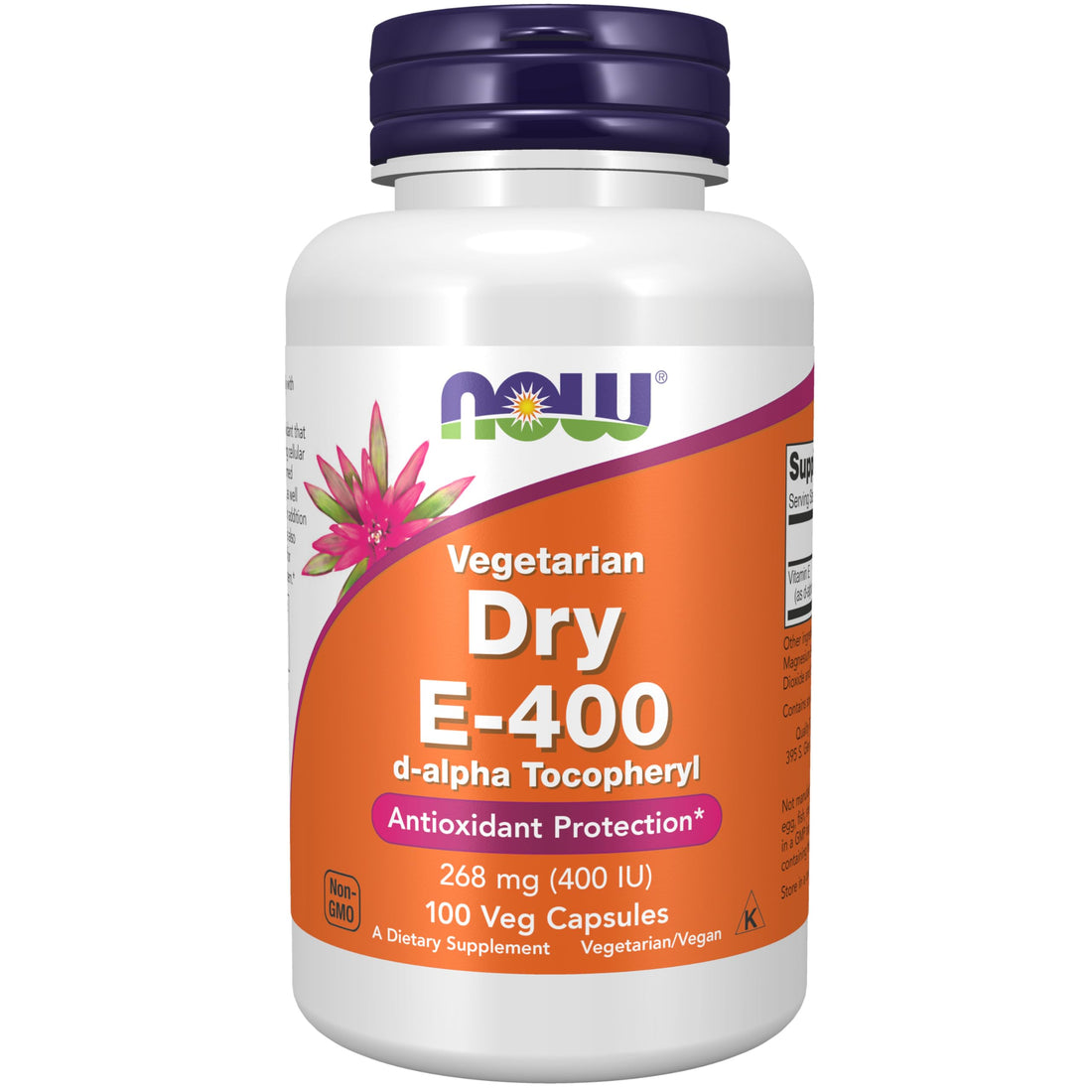 NOW Foods Supplements Vitamin E-400 IU D-Alpha