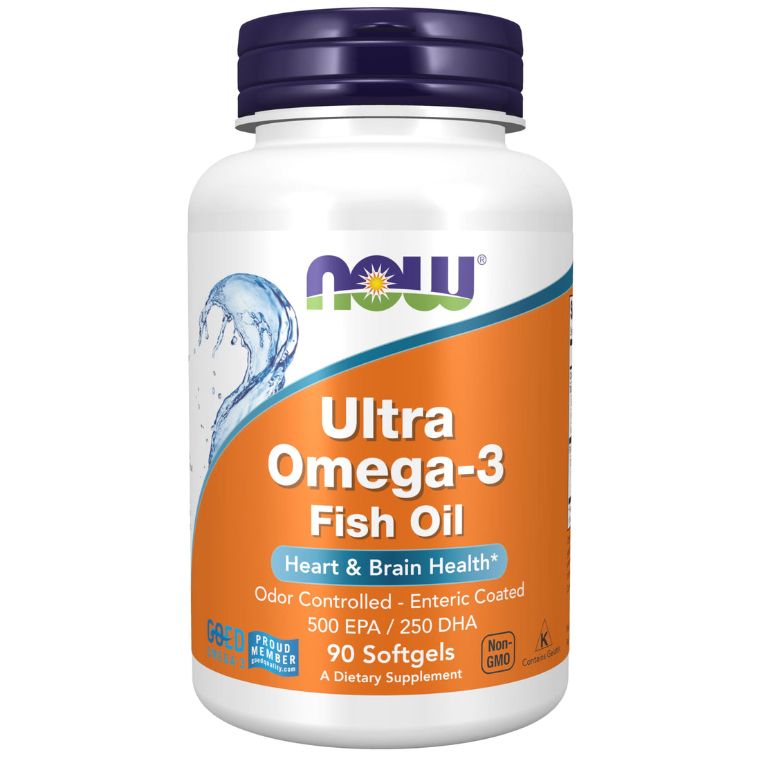 NOW Foods Ultra Omega-3 90 Softgels - Molecular Distillation - VIVRA LIFESTYLE WELLNESS