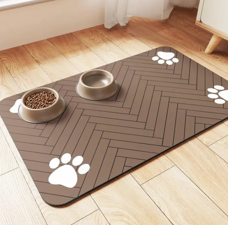 Rapid-Dry Pet Meal Mat