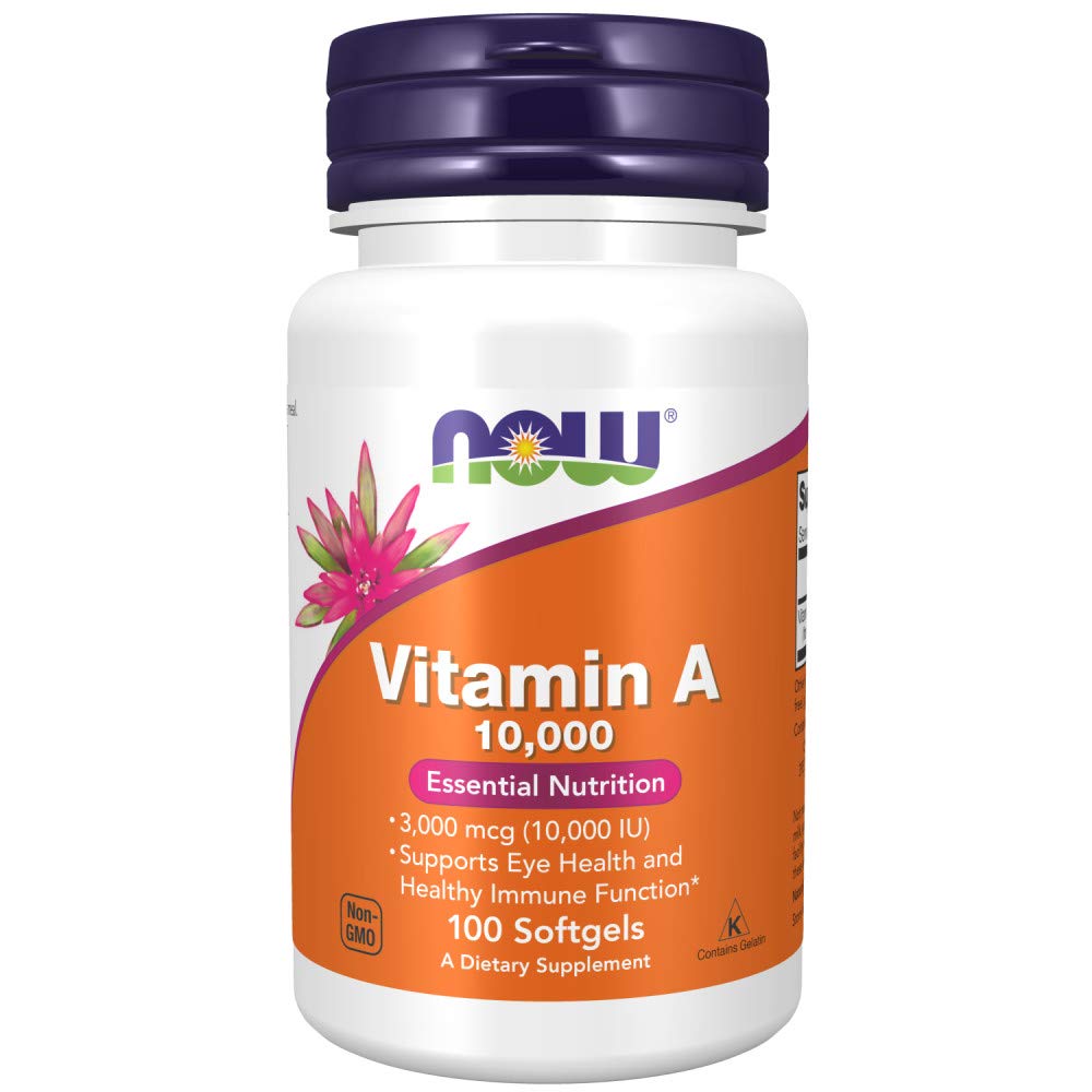 NOW Foods Vitamin A 10000 IU Softgels