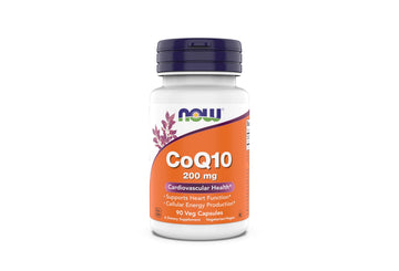 Now Essentials CoQ10 200mg Heart Support Vegan Capsules - VIVRA LIFESTYLE WELLNESS