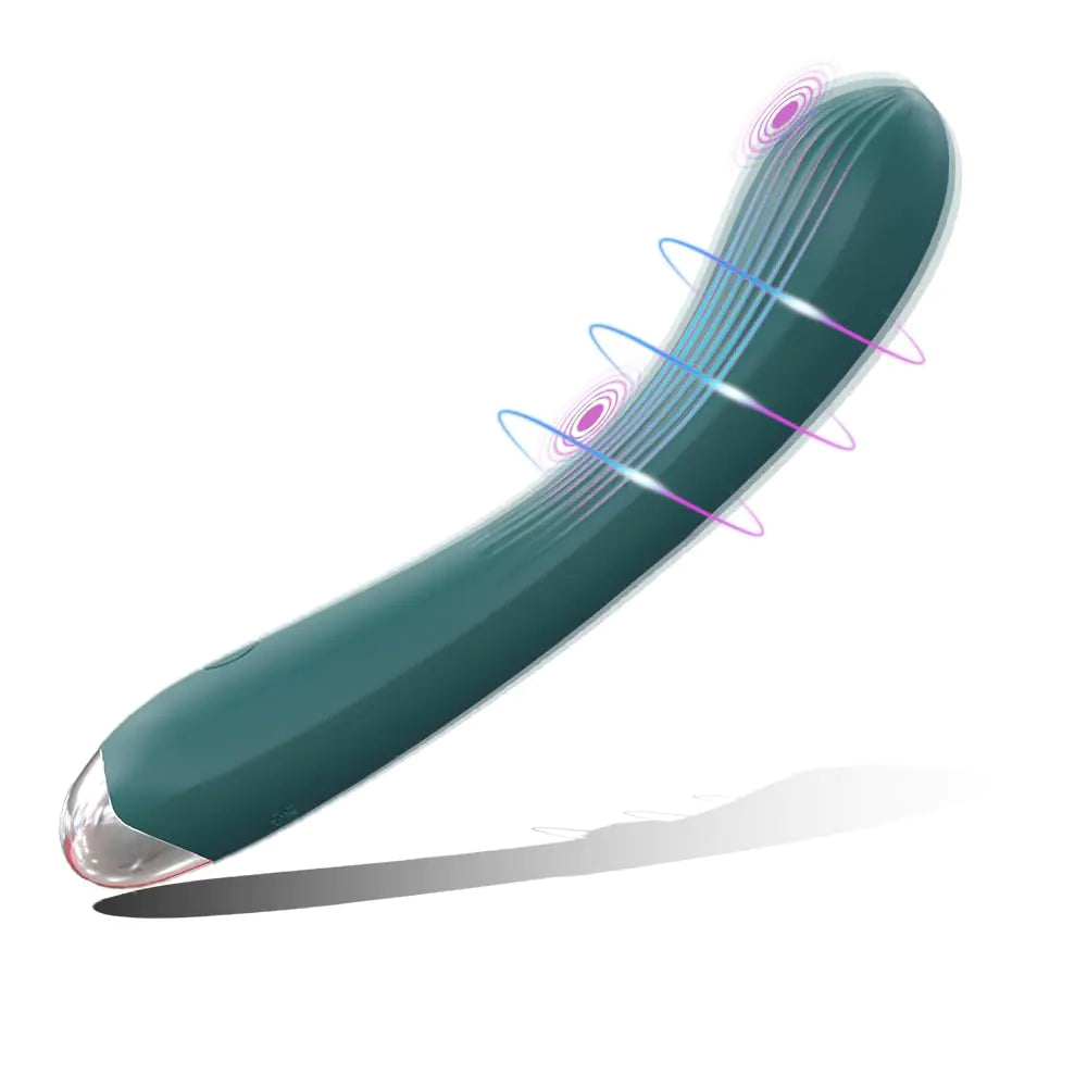 10-Mode Quiet Bullet Massager - Portable Silicone Personal Tool GM11253