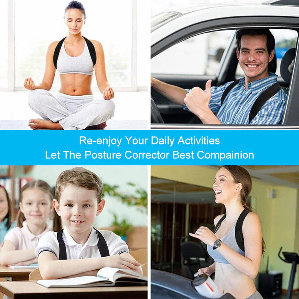 SpineAlign Back Support Brace for Men and Women