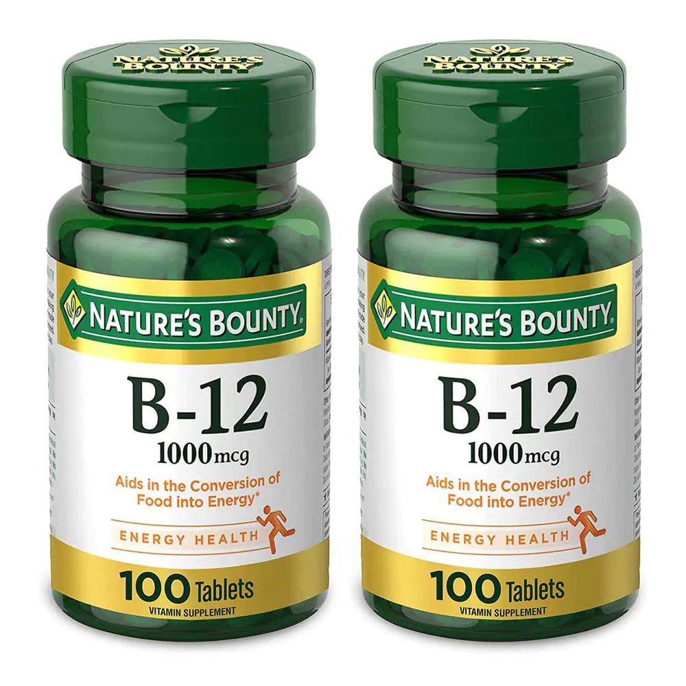 Nature's Essence Vitamin B12 1000mcg Dual Pack