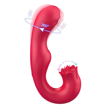 Silent Touch Mini Massager - 7 Modes Compact Silicone Wand for Women