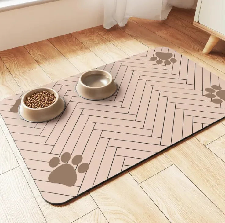 Rapid-Dry Pet Meal Mat