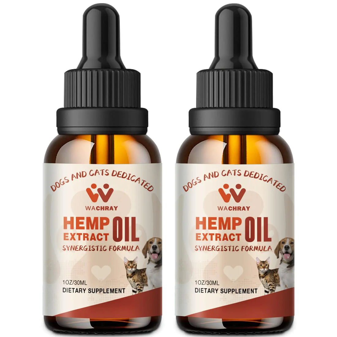 CalmPet Advanced Hemp Oil Drops 3-Pack