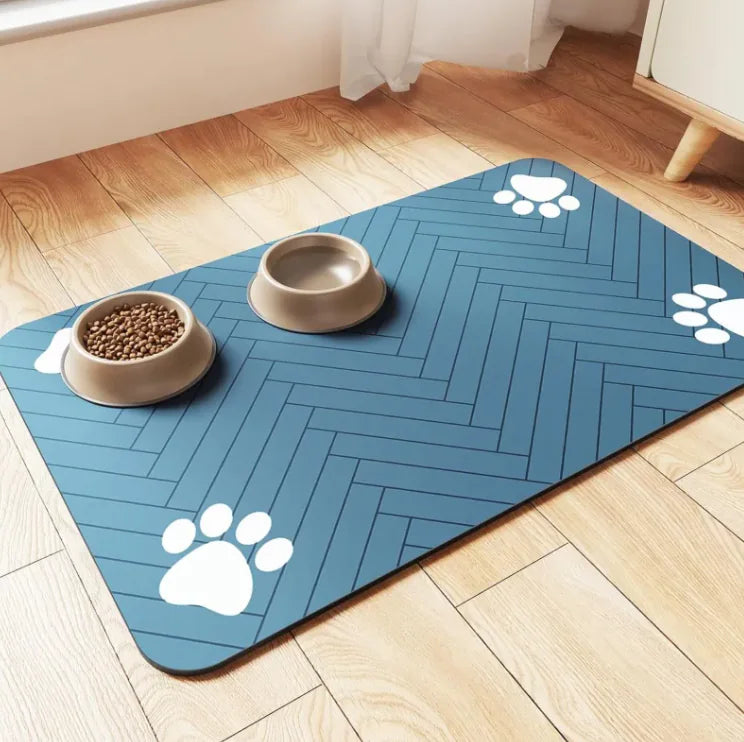 Rapid-Dry Pet Meal Mat